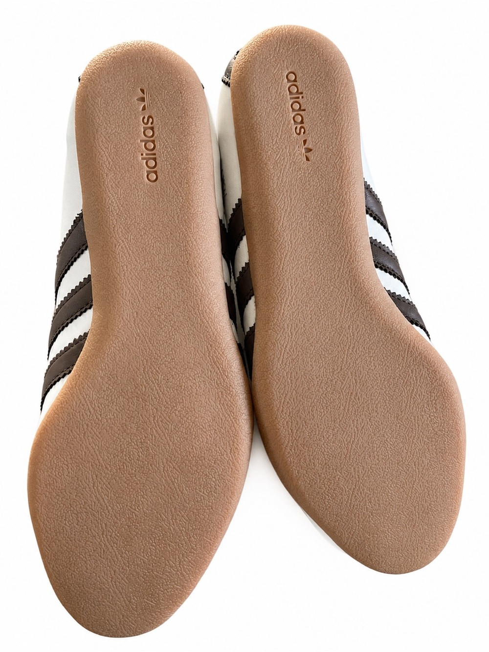 Adidas Tokyo W Sneakers White Brown Gum Sole Low Profile Retro Women’s 7 NIB - Picture 7 of 11
